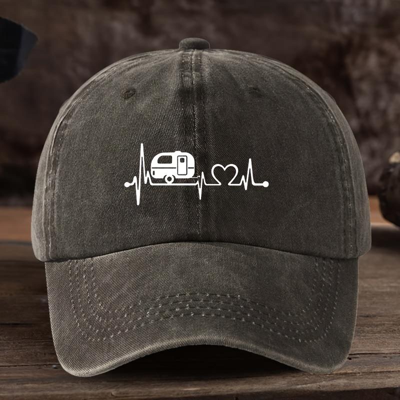 Fun Heartbeat Car Print Baseball Hat Fashionable Versatile Peaked Cap Men s Outdoor Hat коричневий
Fun Heartbeat Car Print Baseball Hat Fashionable Versatile Peaked Cap Men s Outdoor Hat коричневий