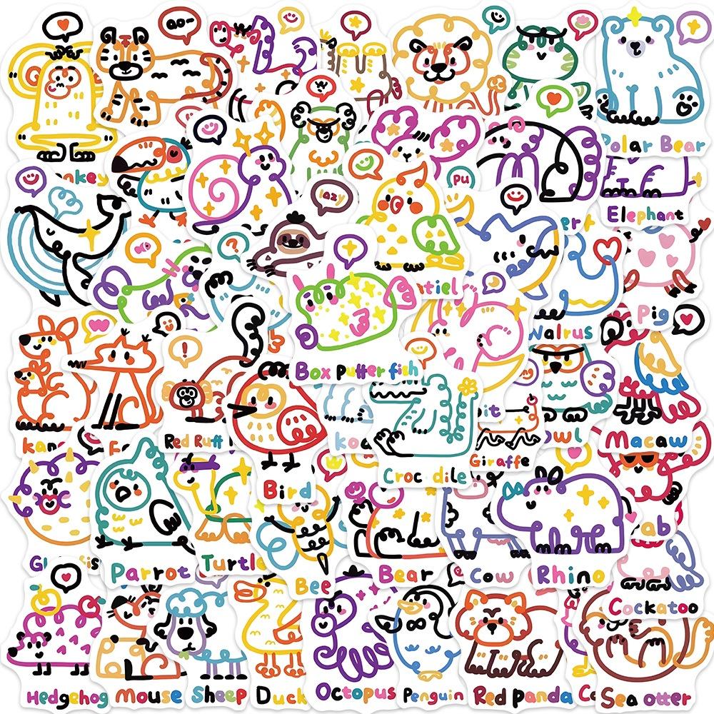 Мультяшные наклейки с животными 50 шт. Милые украшения для гитары, блокнота, багажа, принты, водонепроницаемые
Мультяшные наклейки с животными 50 шт. Милые украшения для гитары, блокнота, багажа, принты, водонепроницаемые