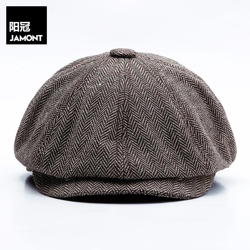 New Hot Sale Unisex Herringbone Twill Beret Euro American British Style Vintage Retro Fashion Autumn Winter Cap for Men Women 60CM кавовий
New Hot Sale Unisex Herringbone Twill Beret Euro American British Style Vintage Retro Fashion Autumn Winter Cap for Men Women 60CM кавовий