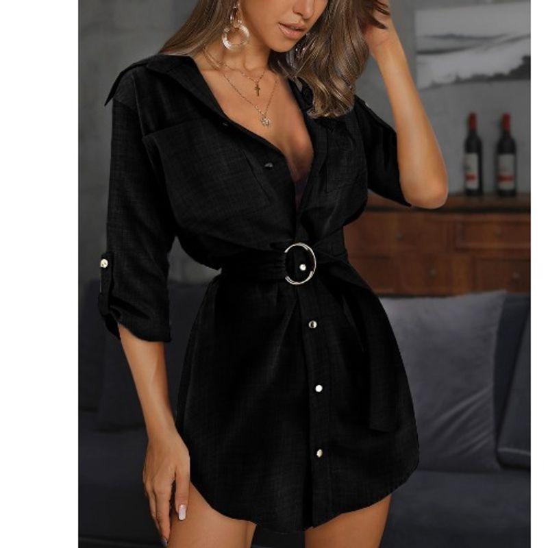 European Station Single-Breasted Lace up Mid Length Long Length Cardigan Shirt Black 2XL
European Station Single-Breasted Lace up Mid Length Long Length Cardigan Shirt Black 2XL