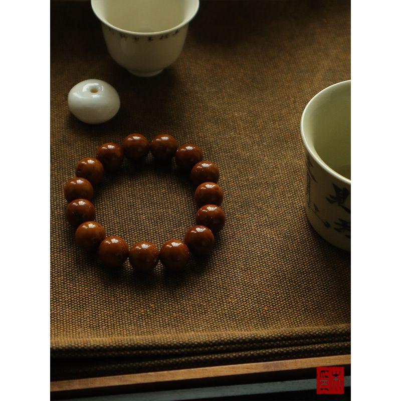 Mumian Ying Natural Zi Jin Shu Cheese Bracelet Pure Beaded Bracelet Bodhi Seed Chinese Crafts Men and Women Jewelry Ying Purple Mouse String 13mm
Mumian Ying Natural Zi Jin Shu Cheese Bracelet Pure Beaded Bracelet Bodhi Seed Chinese Crafts Men and Women Jewelry Ying Purple Mouse String 13mm