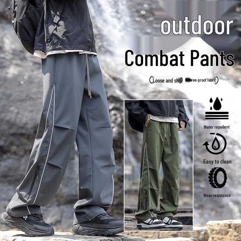 Quick-Dry Waterproof Paratrooper Cargo Pants: Wear-Resistant Windbreaker for Hiking, Cycling, and Mountaineering Small
Quick-Dry Waterproof Paratrooper Cargo Pants: Wear-Resistant Windbreaker for Hiking, Cycling, and Mountaineering Small