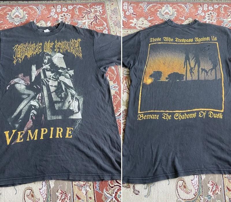 1996 Cradle Of Filth Vampire TShirt 2 sided Black tee Men Women Unisex NH23573 Unisex T-Shirt M
1996 Cradle Of Filth Vampire TShirt 2 sided Black tee Men Women Unisex NH23573 Unisex T-Shirt M
