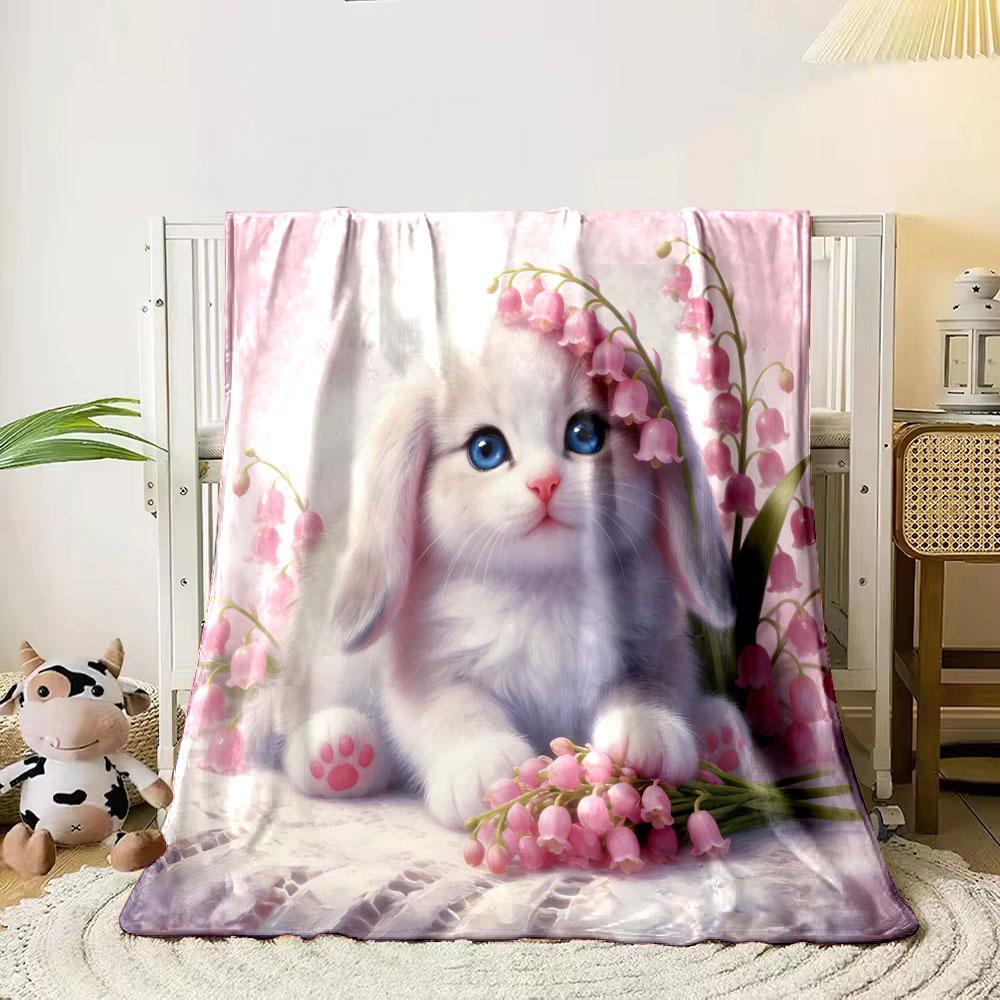 Cute Animals and Flowers Printed Blanket Children Adult Blanket Soft and Warm Bedding for Bed Sofa Outdoor Travel Cover Blanket 75x90cm
Cute Animals and Flowers Printed Blanket Children Adult Blanket Soft and Warm Bedding for Bed Sofa Outdoor Travel Cover Blanket 75x90cm