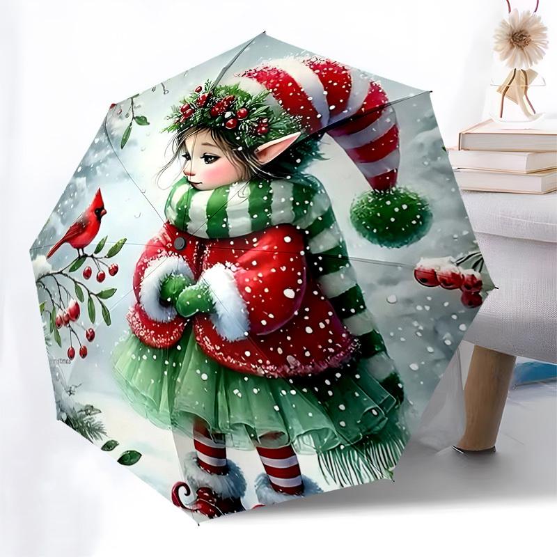 1pc Christmas Santa Hat Teddy Bear Automatic Folding Umbrella, Portable 3-Fold Design with 8-Bone Iron Frame, Outdoor for Fans, Travelers, Daily Use,
1pc Christmas Santa Hat Teddy Bear Automatic Folding Umbrella, Portable 3-Fold Design with 8-Bone Iron Frame, Outdoor for Fans, Travelers, Daily Use,