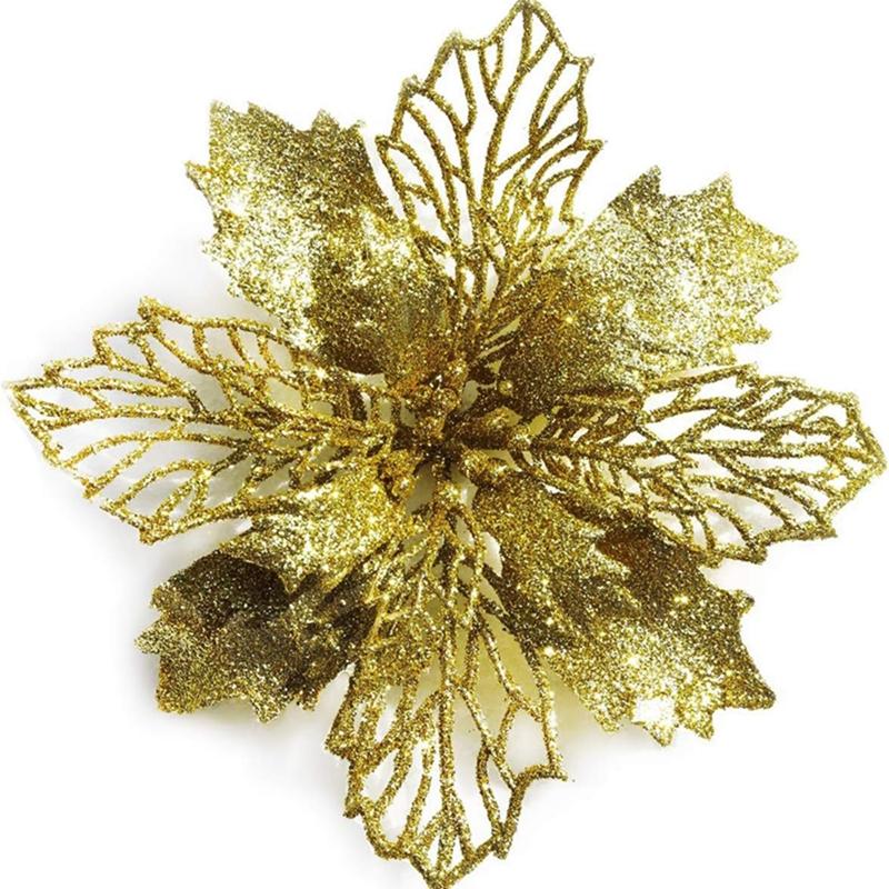 5/10Pcs Christmas Decoration Artificial Flowers Hanging Christmas Tree Pendant for Home Decor Party New Year Ornament Accessory 5Pcs золотий
5/10Pcs Christmas Decoration Artificial Flowers Hanging Christmas Tree Pendant for Home Decor Party New Year Ornament Accessory 5Pcs золотий