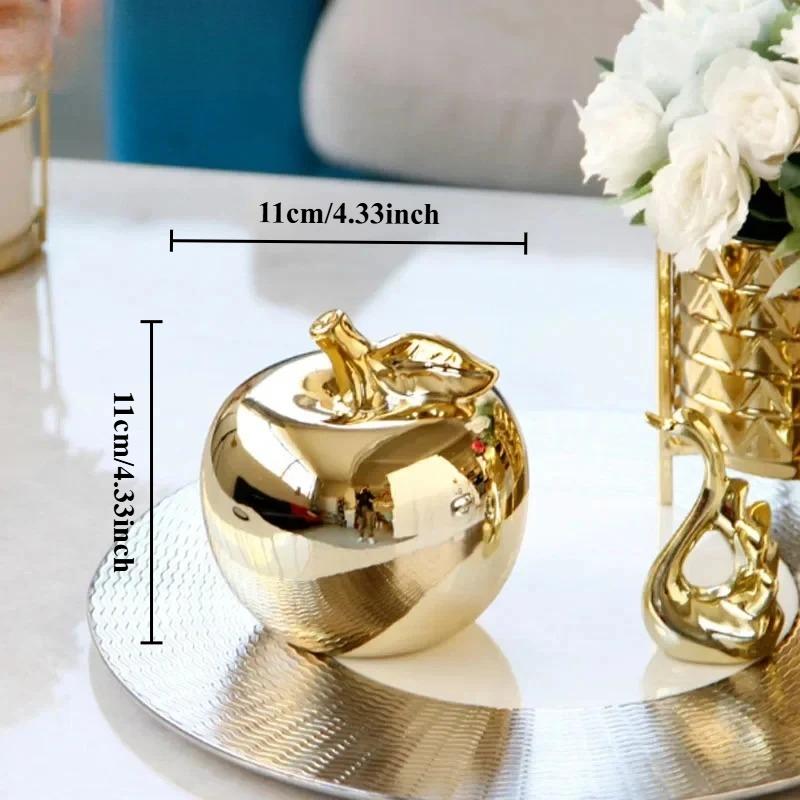 11см Скандинавские Креативные Керамические Яблоки Ручной Работы Простые Покрытые Серебром Золотые Яблочные Украшения Рождественский Праздничный Подарок Домашний Офисный Декор золотистый
11см Скандинавские Креативные Керамические Яблоки Ручной Работы Простые Покрытые Серебром Золотые Яблочные Украшения Рождественский Праздничный Подарок Домашний Офисный Декор золотистый