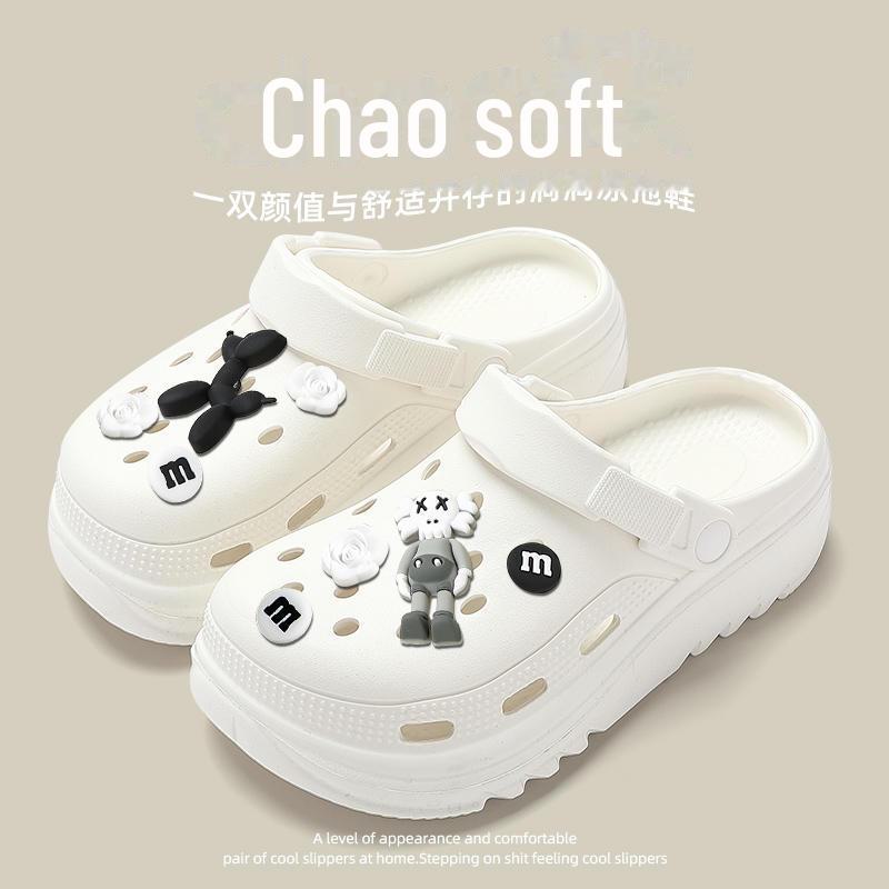 Женские летние тапочки на толстой подошве 2024 года: В помещении, на открытом воздухе, на пляже, в стиле Баотоу 40-41
Женские летние тапочки на толстой подошве 2024 года: В помещении, на открытом воздухе, на пляже, в стиле Баотоу 40-41