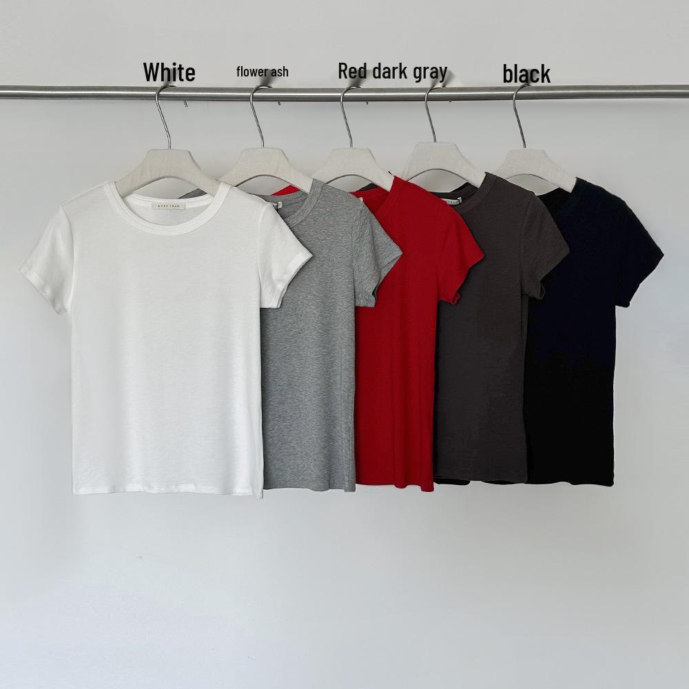 EverTrue Women s Spring Korean Style Knit Cropped Modal T-Shirt - Short Sleeve Round Neck, Solid Color 68135 L червоний
EverTrue Women s Spring Korean Style Knit Cropped Modal T-Shirt - Short Sleeve Round Neck, Solid Color 68135 L червоний