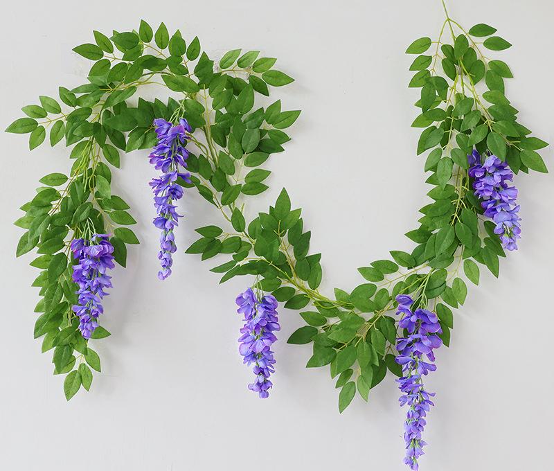 Шифрование Глициния Искусственные цветы Виноградная гирлянда Растения Свадебные украшения арки Растение Лист Ротанга Висячая стена Цветок Плюща
Шифрование Глициния Искусственные цветы Виноградная гирлянда Растения Свадебные украшения арки Растение Лист Ротанга Висячая стена Цветок Плюща