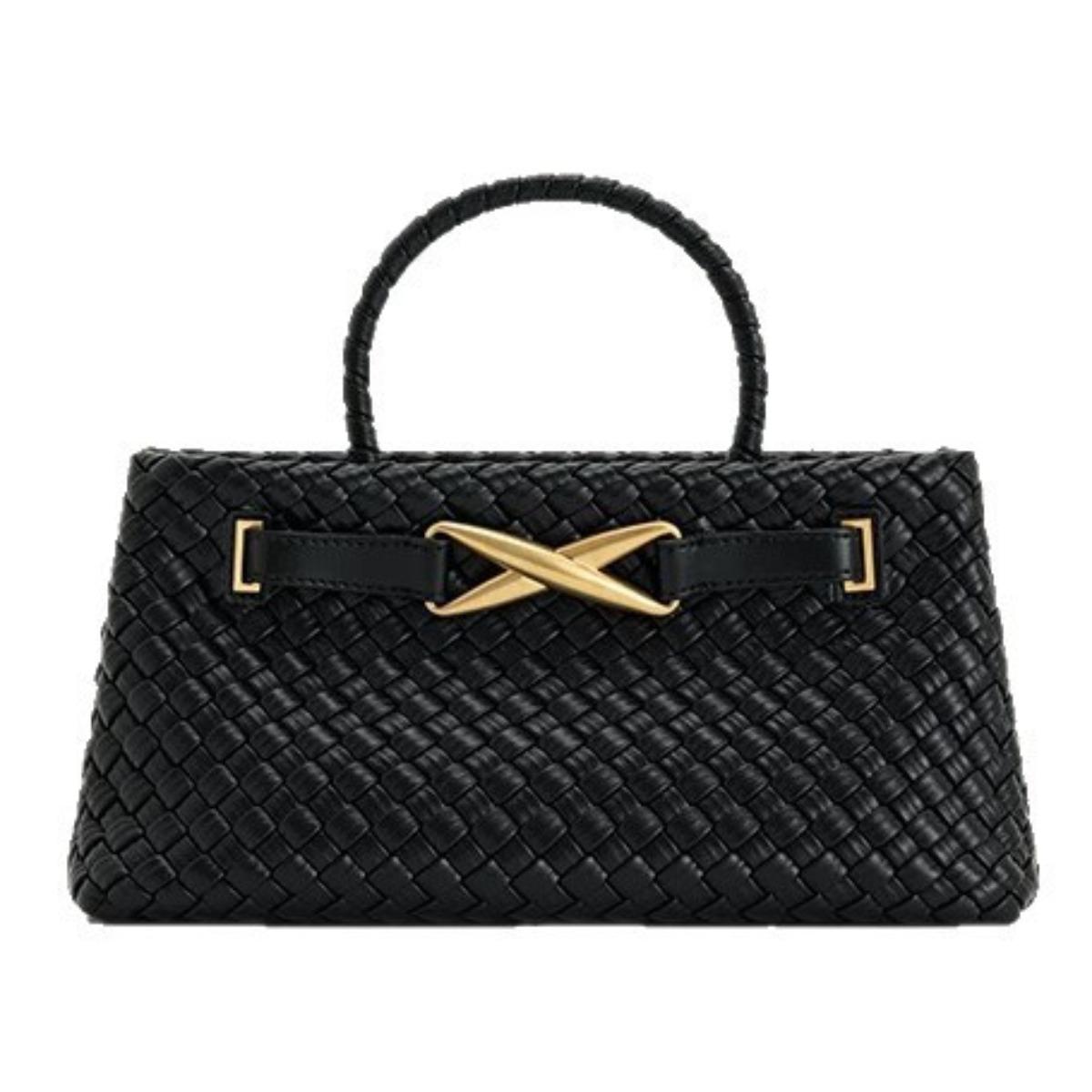 Popular handwoven bags, high-end handbags, large-capacity shoulder bags, commuting versatile messenger bags 30*11*24cm чорний
Popular handwoven bags, high-end handbags, large-capacity shoulder bags, commuting versatile messenger bags 30*11*24cm чорний