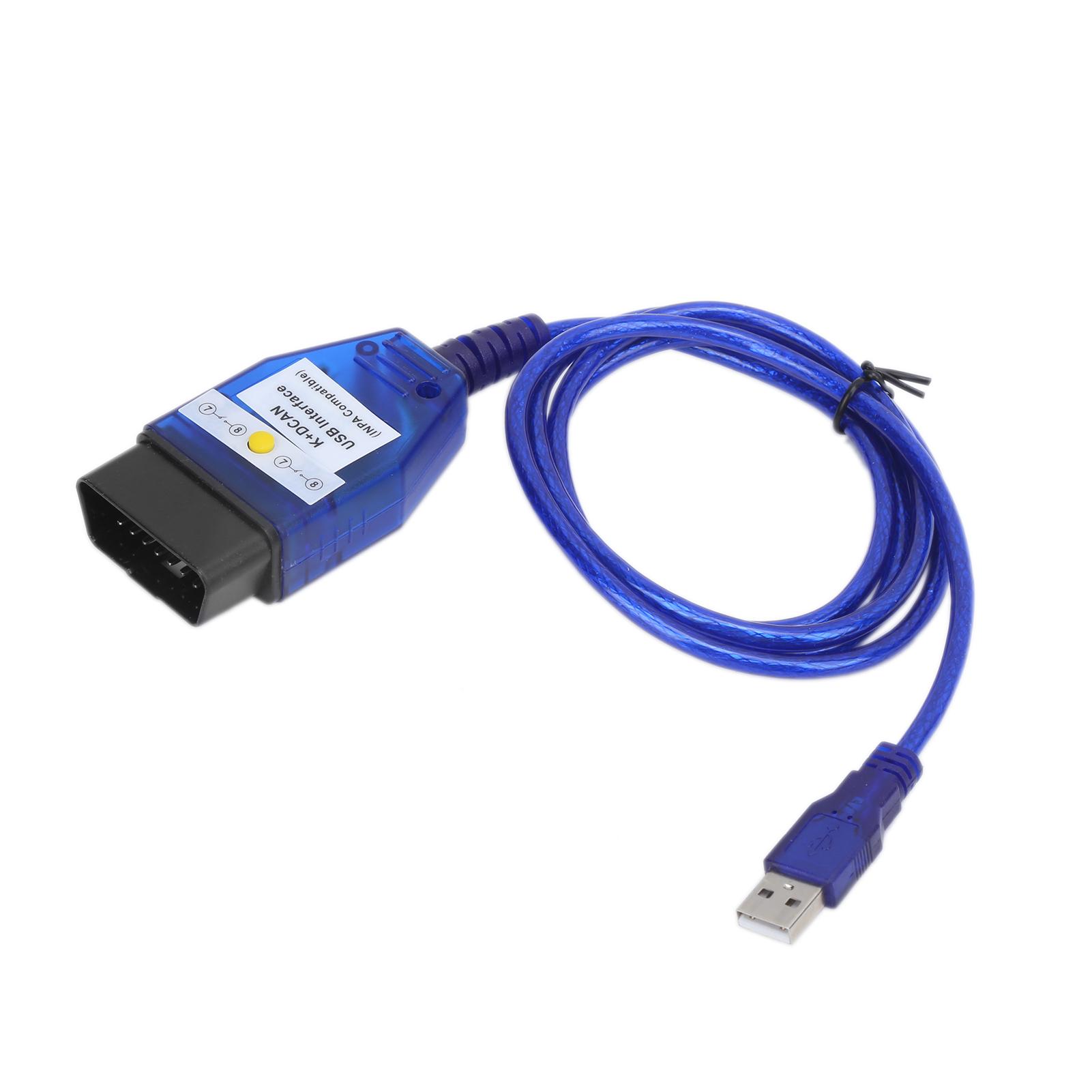 Diagnostic Cable with CD for INPA K+CAN K+DCAN Replacement for 1 Series E81 E82 E83 E87 E88 20042011
Diagnostic Cable with CD for INPA K+CAN K+DCAN Replacement for 1 Series E81 E82 E83 E87 E88 20042011