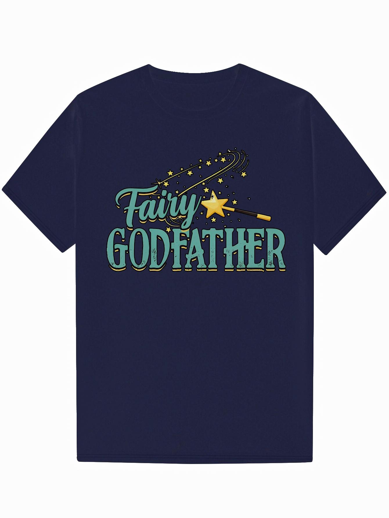 Fairy Godfather Graphic T-shirt - Black Casual Summer Tee with Magical Fairy Design XXXXL
Fairy Godfather Graphic T-shirt - Black Casual Summer Tee with Magical Fairy Design XXXXL