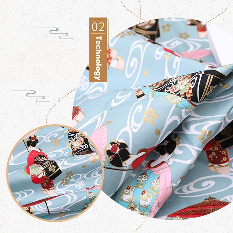 100 см ретро японская танцующая гейша ткань хлопок бронзовая ткань для одежды своими руками кимоно чонсам скатерть шитье пэчворк
100 см ретро японская танцующая гейша ткань хлопок бронзовая ткань для одежды своими руками кимоно чонсам скатерть шитье пэчворк