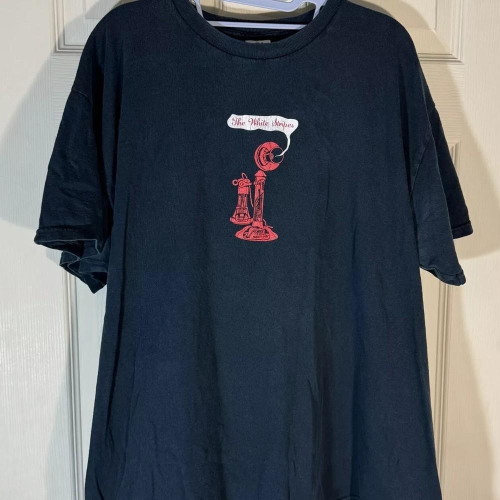 The White Stripes Concert Tour Band Gift For Fan T Shirt Full Size S-5XL AL1030 Unisex T-Shirt XXXXL
The White Stripes Concert Tour Band Gift For Fan T Shirt Full Size S-5XL AL1030 Unisex T-Shirt XXXXL