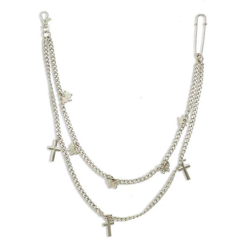 Butterfly Cross Pendant Belt Waist Pants Chain Jeans Clothing Accessories
Butterfly Cross Pendant Belt Waist Pants Chain Jeans Clothing Accessories