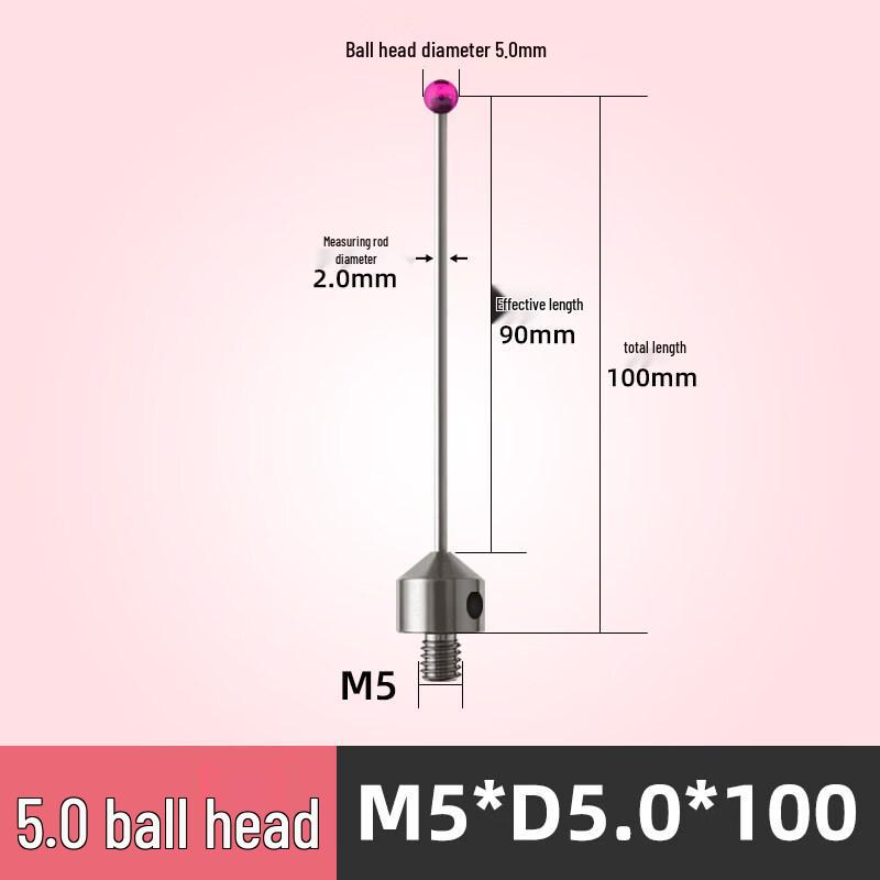 Aokewen M5 Tungsten Steel CMM Probe Stylus
Aokewen M5 Tungsten Steel CMM Probe Stylus