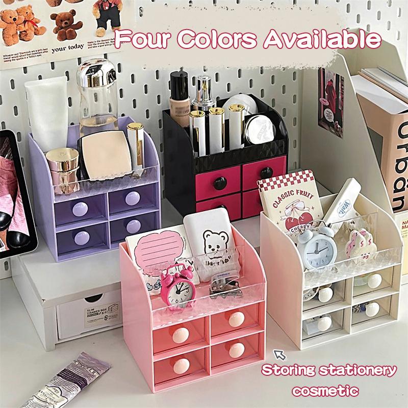 Стеллаж для хранения ювелирных изделий и косметики, большая вместимость, коробка для хранения косметики, лак для ногтей, помада, средства по уходу за кожей, косметическая стойка
Стеллаж для хранения ювелирных изделий и косметики, большая вместимость, коробка для хранения косметики, лак для ногтей, помада, средства по уходу за кожей, косметическая стойка