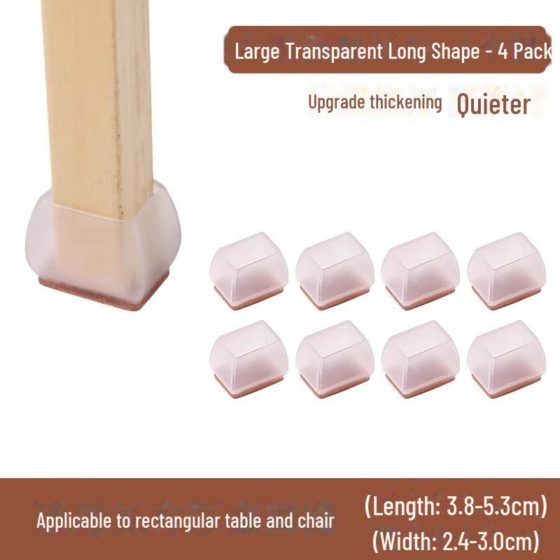 Утолщенные войлочные накладки на ножки стола и стула - Бесшумные протекторы для пола No specification
Утолщенные войлочные накладки на ножки стола и стула - Бесшумные протекторы для пола No specification