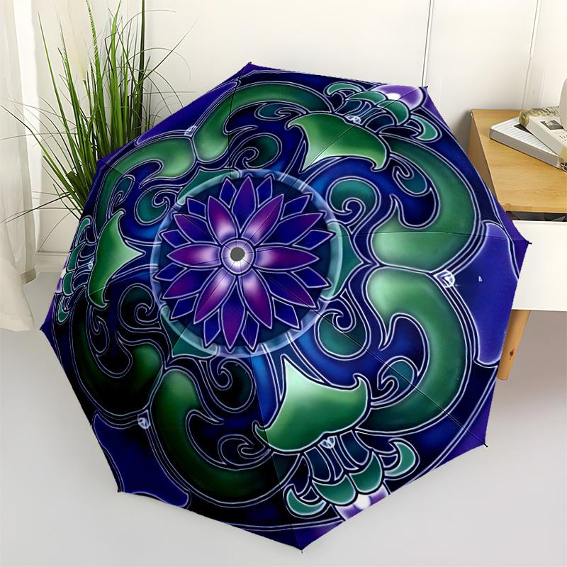 1pc Lotus Mandala Automatic Opening/Closing Umbrella with Operation & Windproof Canopy yy260311099
1pc Lotus Mandala Automatic Opening/Closing Umbrella with Operation & Windproof Canopy yy260311099