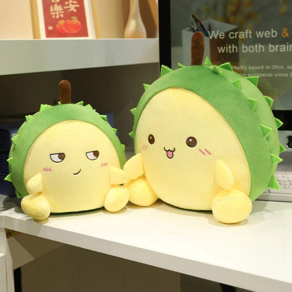 Soft Fruit Durian Plush Pillow Fluffy Stuffed Durian Toys Kids Holiday Gifts 20cm-Funny
Soft Fruit Durian Plush Pillow Fluffy Stuffed Durian Toys Kids Holiday Gifts 20cm-Funny