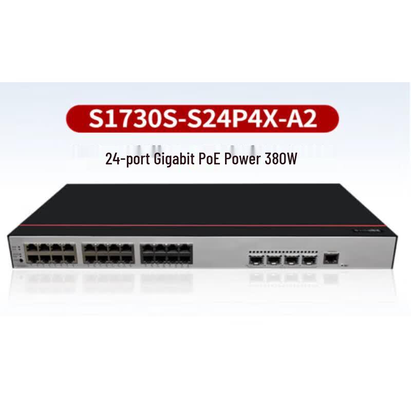 Huawei S1730S-S24P4S-A2 Managed PoE Switch
Huawei S1730S-S24P4S-A2 Managed PoE Switch