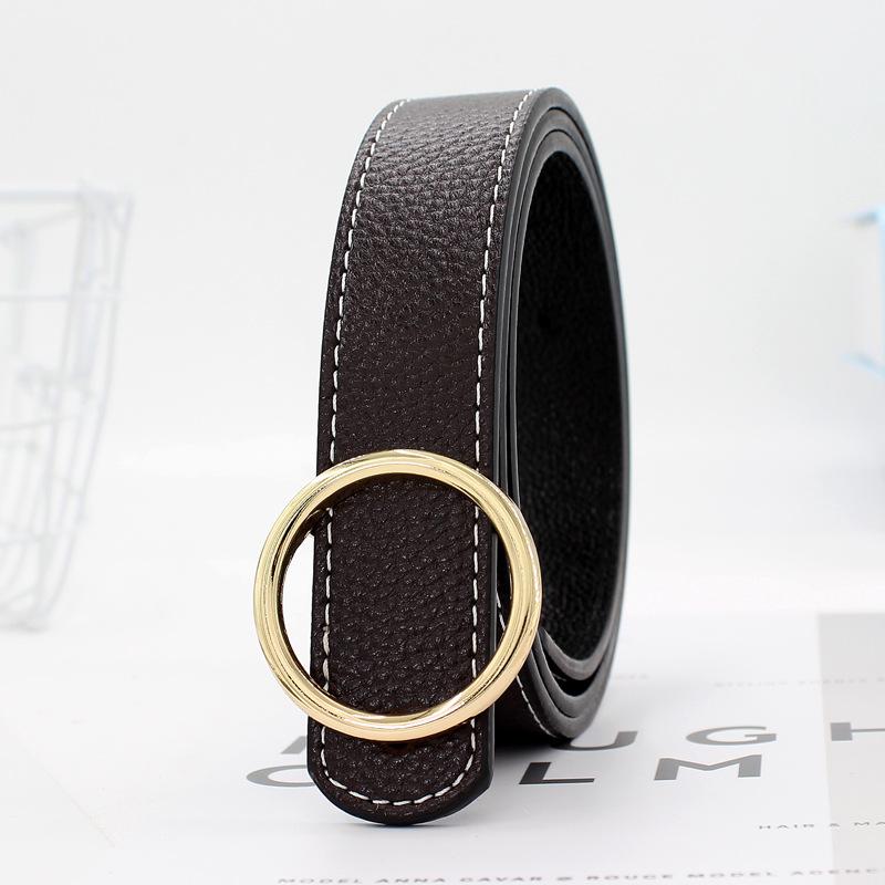 Women S Hong Kong Style Belt Decorative Flat Round Buckle Student Belt Simple Smooth Buckle Wide Belt темный кофе
Women S Hong Kong Style Belt Decorative Flat Round Buckle Student Belt Simple Smooth Buckle Wide Belt темный кофе