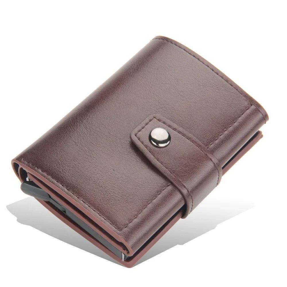 Wallet Men RFID Credit Card Holder Tri-fold Pop up Id Bank Cardholder Metal Case Trifold Small Money Bag Male Coin Purse Wallets
Wallet Men RFID Credit Card Holder Tri-fold Pop up Id Bank Cardholder Metal Case Trifold Small Money Bag Male Coin Purse Wallets