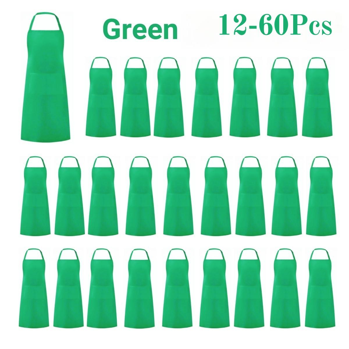 12-60Pcs Unisex Apron Bulk Aprons for Women with Pockets Server Apron Kitchen Apron for Cooking Restaurant Painting Crafting 60Pcs зелений
12-60Pcs Unisex Apron Bulk Aprons for Women with Pockets Server Apron Kitchen Apron for Cooking Restaurant Painting Crafting 60Pcs зелений
