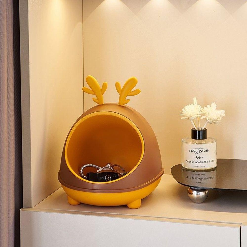 Cute Jewelry Box Exquisite Pen Holder Desktop Ornament Deer Desktop Storage Box Office помаранчевий
Cute Jewelry Box Exquisite Pen Holder Desktop Ornament Deer Desktop Storage Box Office помаранчевий