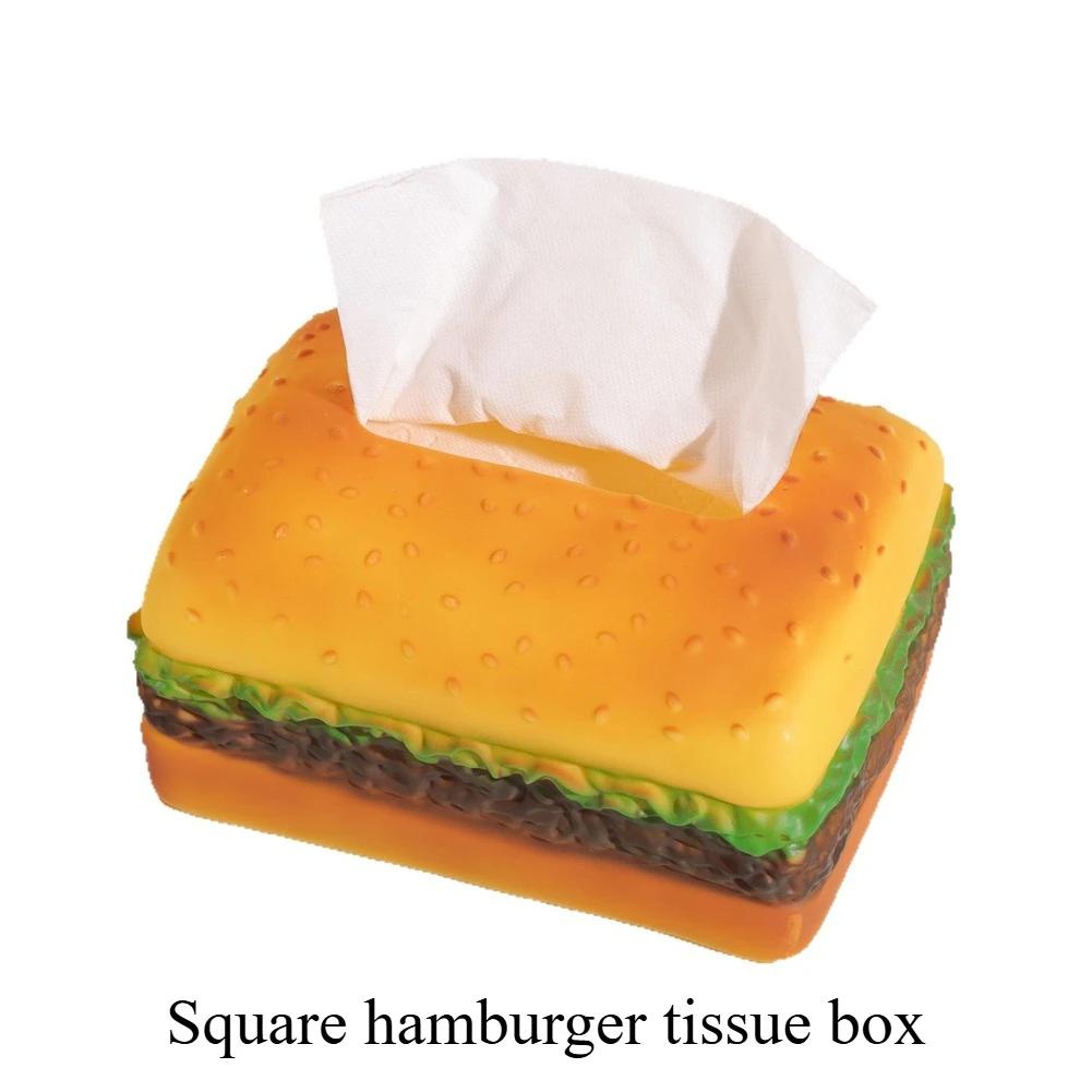 Home Fun Decoration Ornaments Hamburg Tissue Box Simulation Creativity Retro Living Room Drawer Paper Box
Home Fun Decoration Ornaments Hamburg Tissue Box Simulation Creativity Retro Living Room Drawer Paper Box