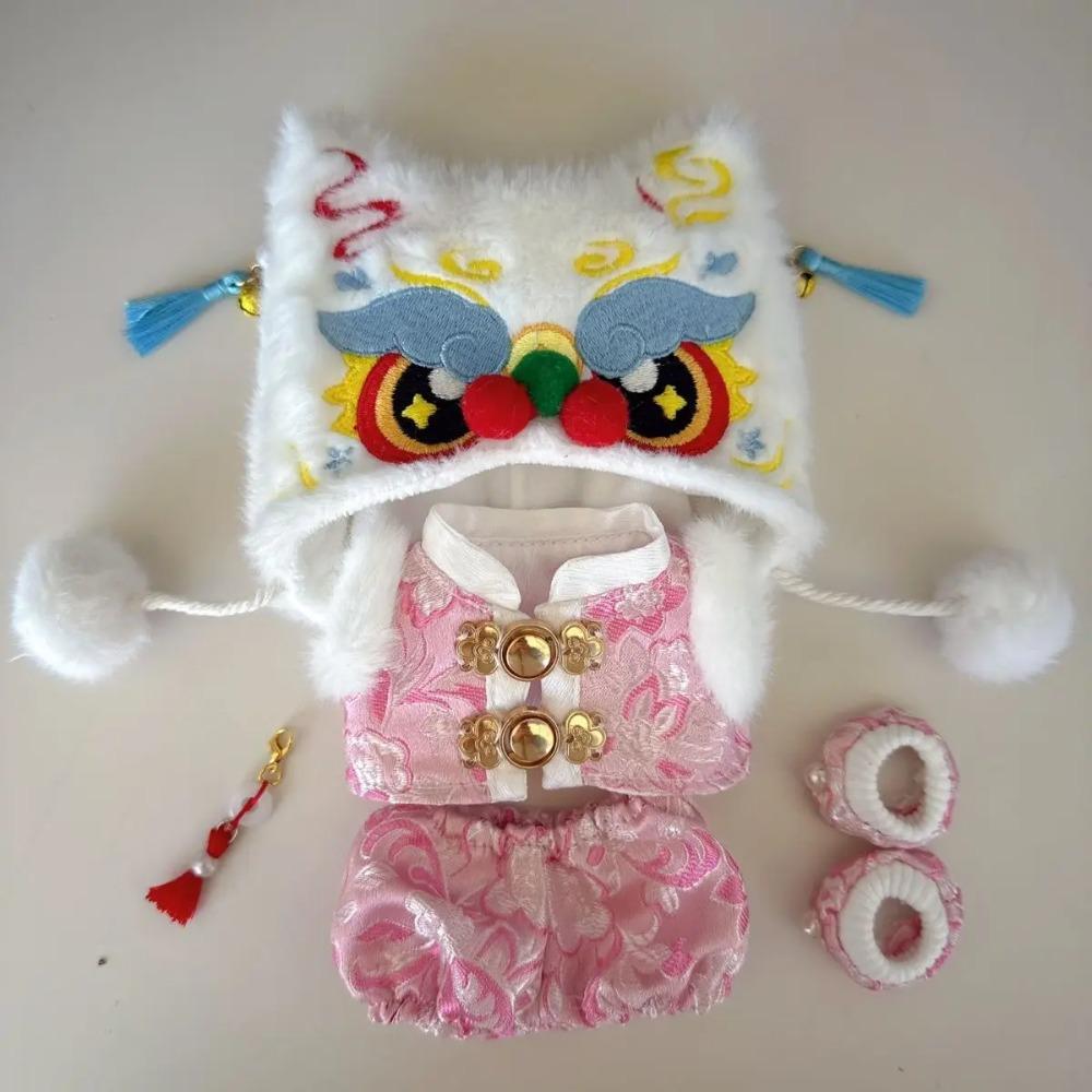 New Year Outfit For labubu 17cm doll clothes Chinese Spring Festival antique clothes For labubu doll Accessories no doll
New Year Outfit For labubu 17cm doll clothes Chinese Spring Festival antique clothes For labubu doll Accessories no doll