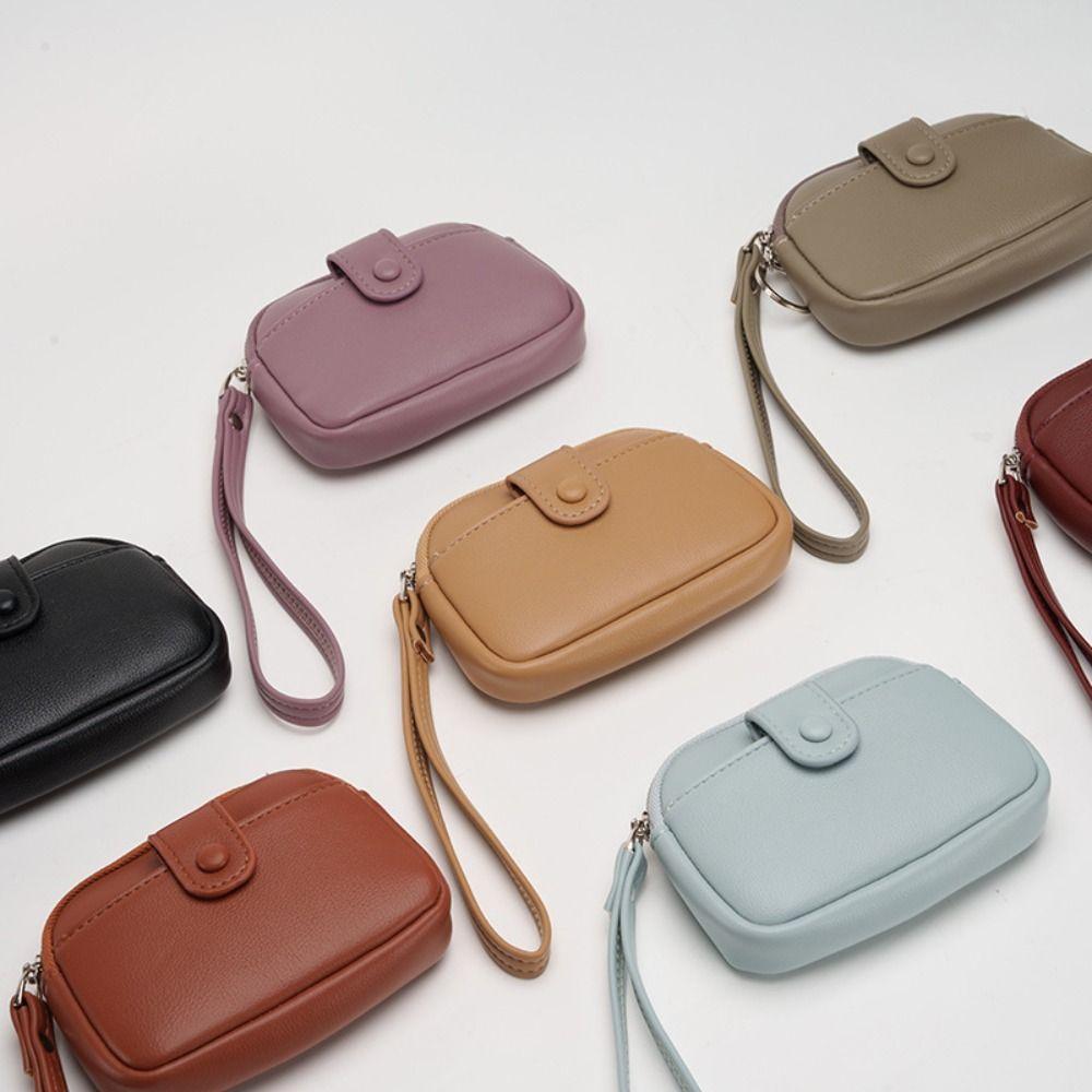 Solid Color Zipper Coin Purse with Wrist Lanyard Small Item Bag Portable Handheld Wallet Women фіолетовий
Solid Color Zipper Coin Purse with Wrist Lanyard Small Item Bag Portable Handheld Wallet Women фіолетовий