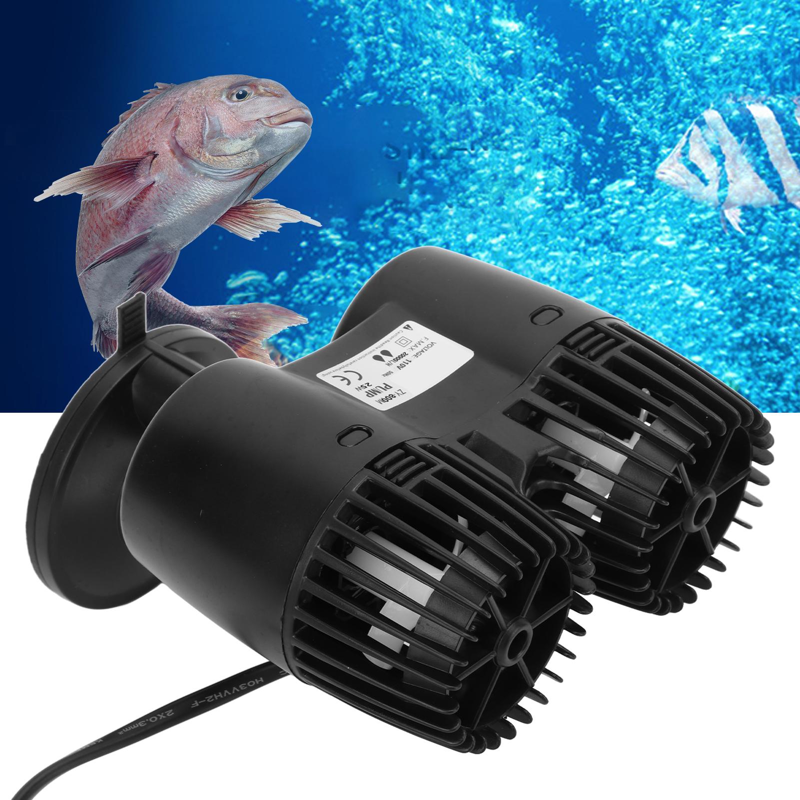 Aquarium Wavemaker Pump 360 degrees Reversal Fish Circulation Pump for Freshwater Seawater
Aquarium Wavemaker Pump 360 degrees Reversal Fish Circulation Pump for Freshwater Seawater