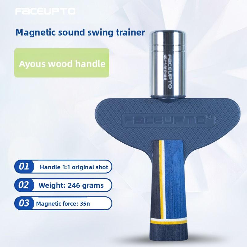 Table Tennis Strength Trainer Magnetic Control Sounding Arc Ball Training Straight Racket Horizontal Pull 304 Stainless Steel
Table Tennis Strength Trainer Magnetic Control Sounding Arc Ball Training Straight Racket Horizontal Pull 304 Stainless Steel