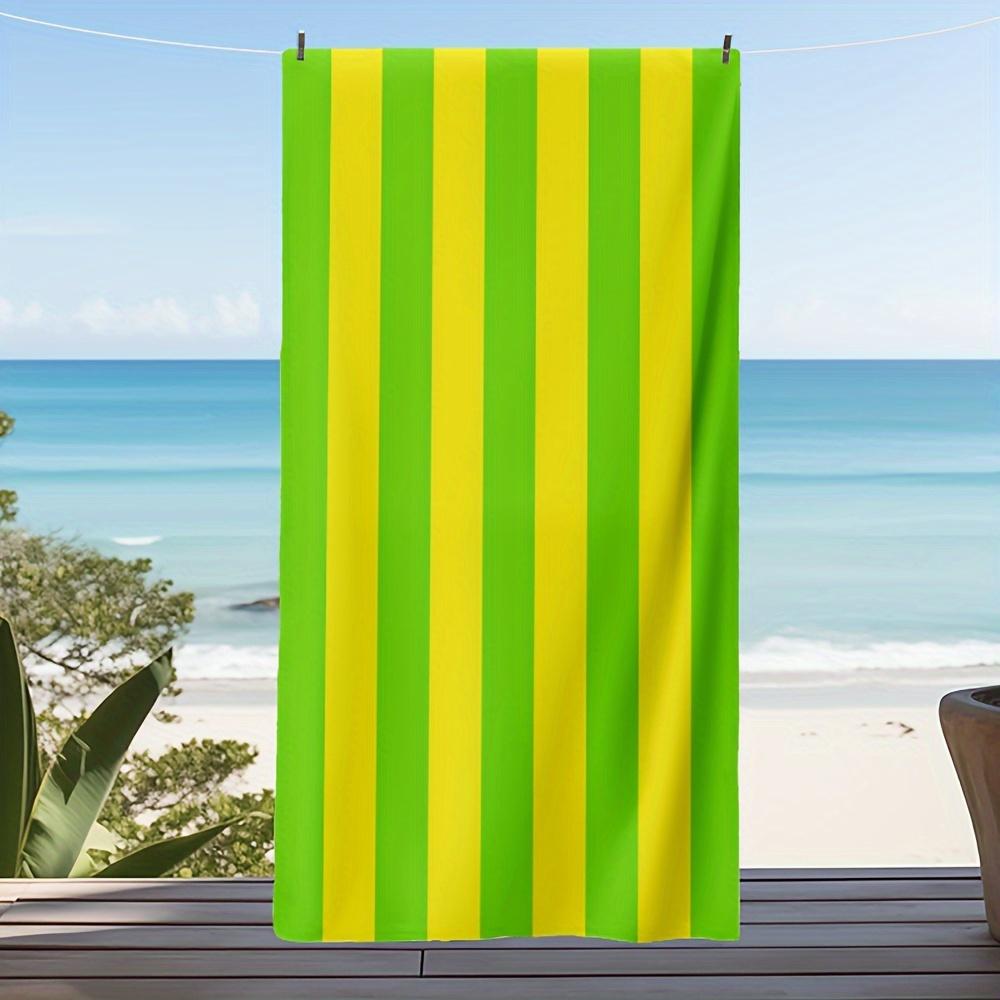 Classic Orange Green Color Printed Large Beach Towel, Super Soft Thickened Microfiber for Summer W30*H60(CM)
Classic Orange Green Color Printed Large Beach Towel, Super Soft Thickened Microfiber for Summer W30*H60(CM)