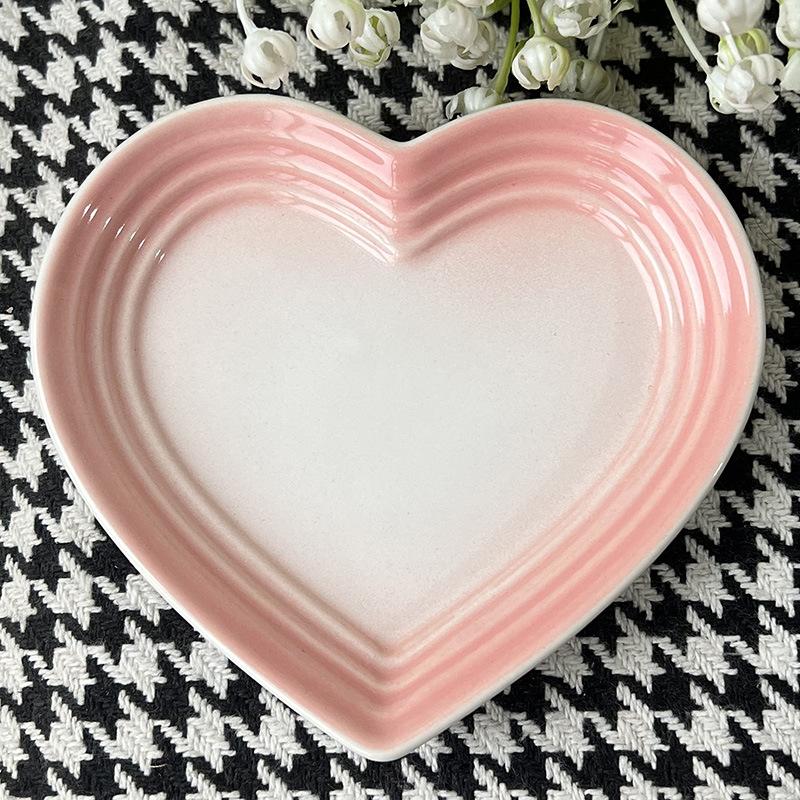 Heart-shaped Ceramic Dishes,12cm Gradient Underglaze Color Simple Tableware,Dip Dish Desserts Snacks Plate Utensils for Kitchen 12cm
Heart-shaped Ceramic Dishes,12cm Gradient Underglaze Color Simple Tableware,Dip Dish Desserts Snacks Plate Utensils for Kitchen 12cm