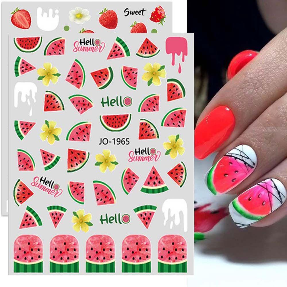 Slider Strawberry Avocado Watermelon Nail Decal Fruit Nail Sticker Cherry Pattern Peach Nail Foil
Slider Strawberry Avocado Watermelon Nail Decal Fruit Nail Sticker Cherry Pattern Peach Nail Foil
