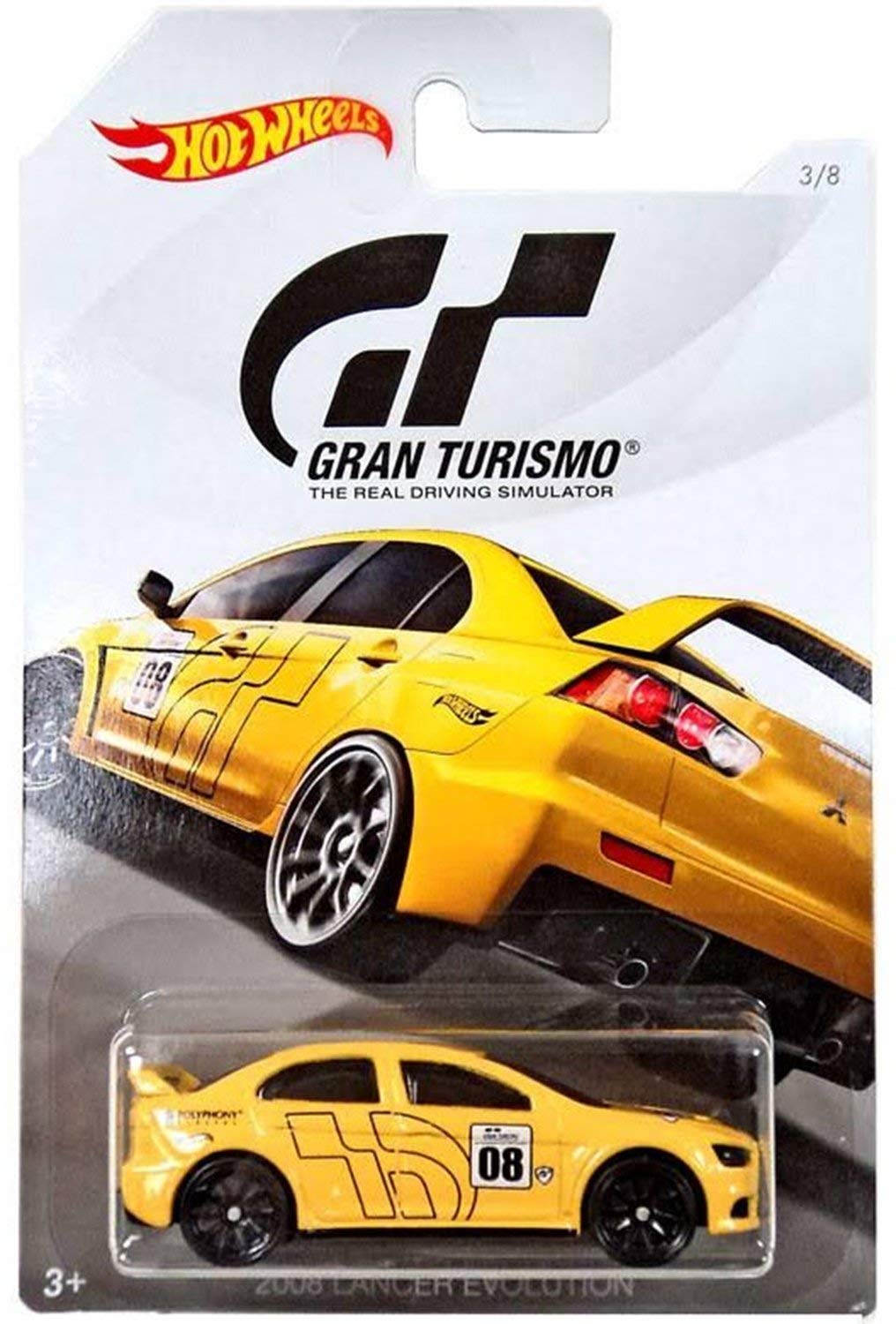 Hot Wheels 2008 Lancer Evolution 2018 Серия Gran Turismo Желтый 2008 Mitsubishi Lancer Evolution Масштабная коллекционная литая металлическая модель игрушечной машинки #2
Hot Wheels 2008 Lancer Evolution 2018 Серия Gran Turismo Желтый 2008 Mitsubishi Lancer Evolution Масштабная коллекционная литая металлическая модель игрушечной машинки #2