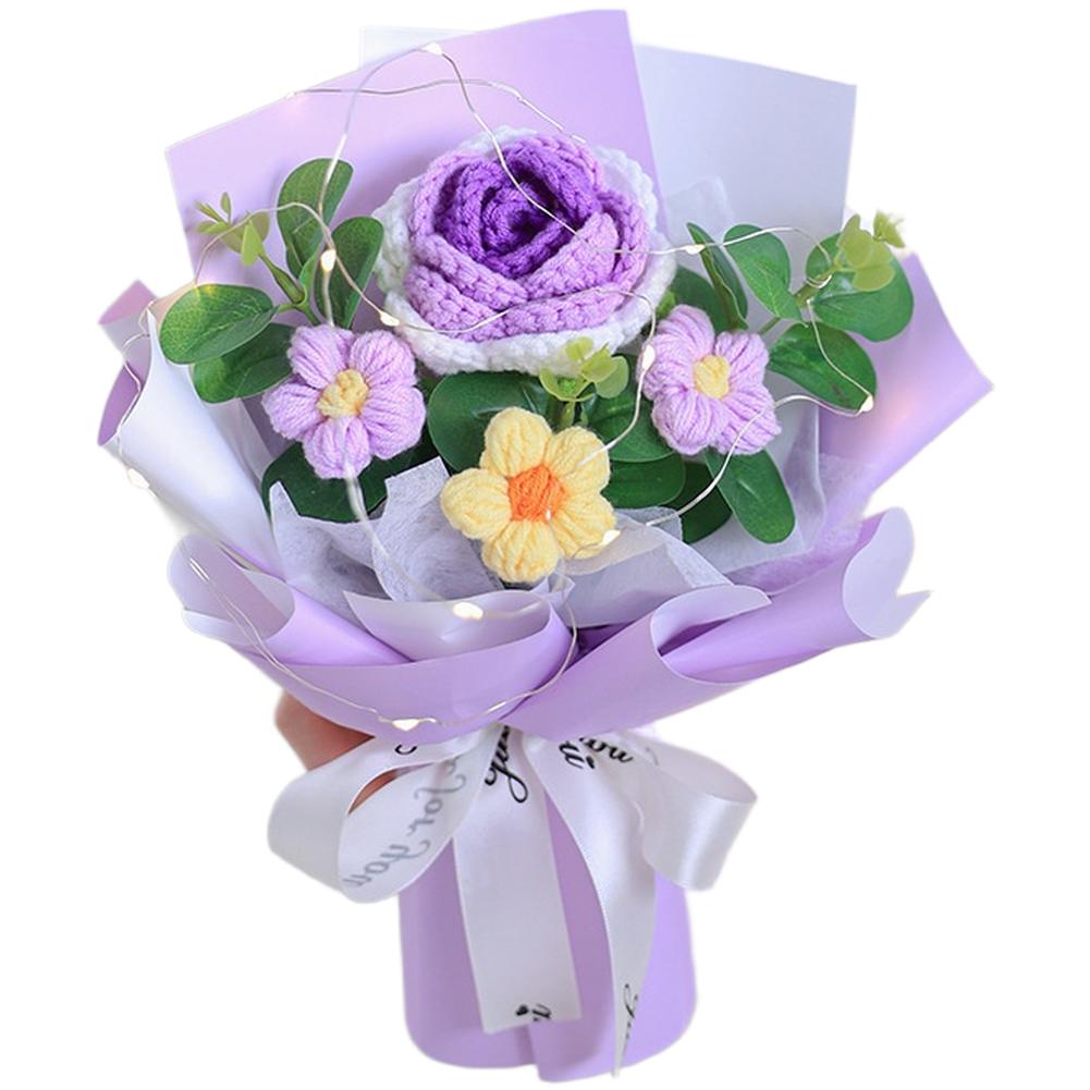 Hand-woven Bouquets Perfect As Graduation Gifts For Women / For Various Holidays Artificial Flower Bouquet For Wedding фиолетовый
Hand-woven Bouquets Perfect As Graduation Gifts For Women / For Various Holidays Artificial Flower Bouquet For Wedding фиолетовый