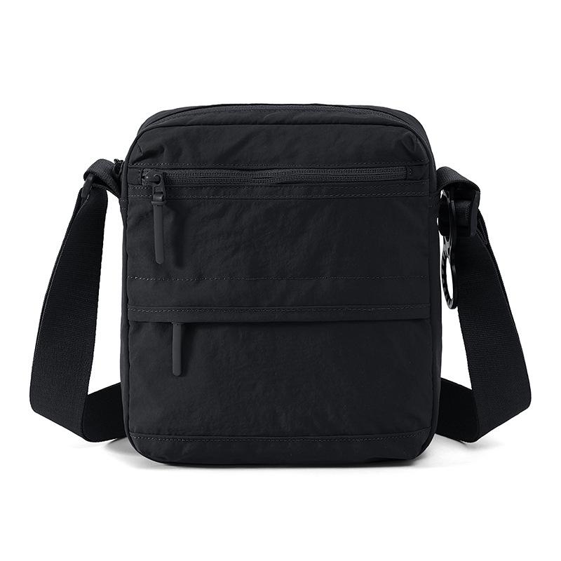 Men s Shoulder Bag Vertical Crossbody Bag Solid Color Nylon Bag чорний
Men s Shoulder Bag Vertical Crossbody Bag Solid Color Nylon Bag чорний