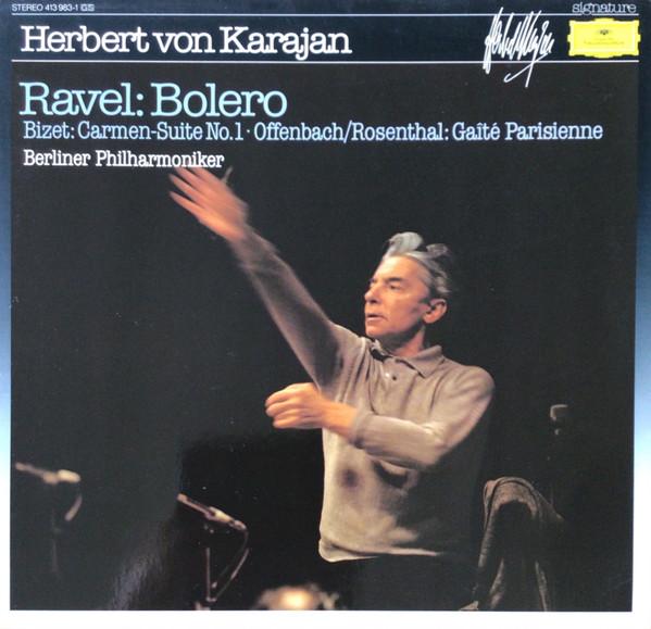 LP Record HERBERT VON KARAJAN BERLINER PHILH Ravel Bolero Bizet CarmenSuite 4139831 Deutsche Grammo Germany Classical Used
LP Record HERBERT VON KARAJAN BERLINER PHILH Ravel Bolero Bizet CarmenSuite 4139831 Deutsche Grammo Germany Classical Used