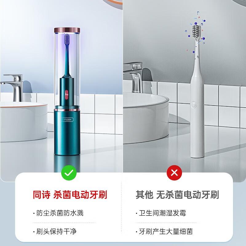 Tongsiai UV Sterilization Sonic Electric Toothbrush Gift Set
Tongsiai UV Sterilization Sonic Electric Toothbrush Gift Set