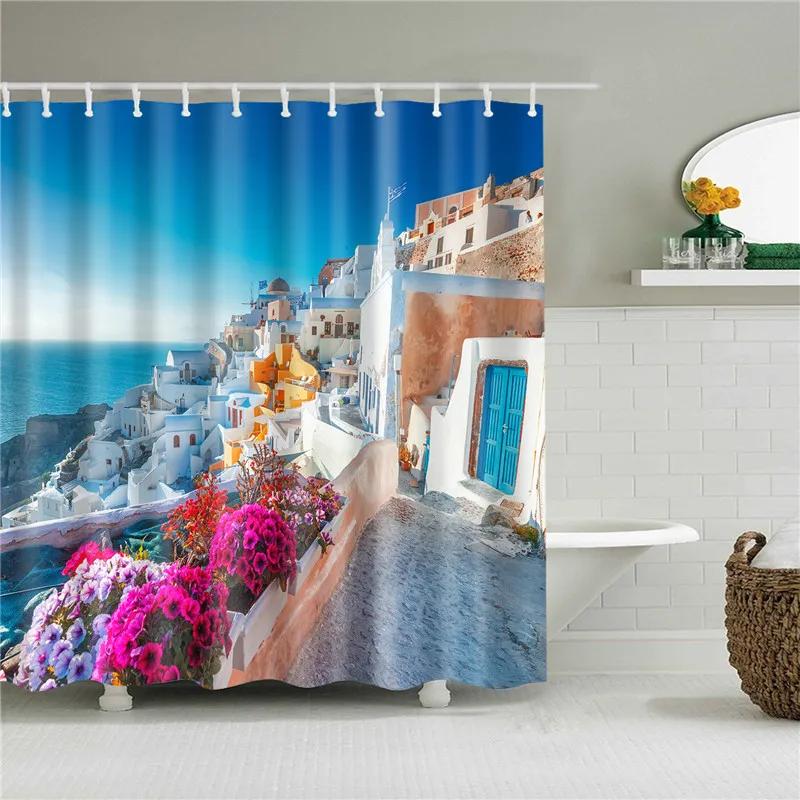 Rural Architecture Small Creek Platform Shower Curtain Bathroom Curtain Frabic Waterproof Polyester Bath Curtain With Hooks W90*H180(CM)-1 Pcs
Rural Architecture Small Creek Platform Shower Curtain Bathroom Curtain Frabic Waterproof Polyester Bath Curtain With Hooks W90*H180(CM)-1 Pcs