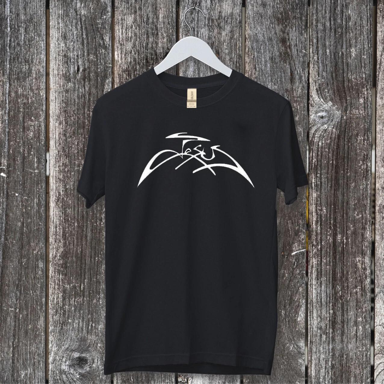 Signature Jesus Cristian T shirt comfortable heavy cotton black size XL M
Signature Jesus Cristian T shirt comfortable heavy cotton black size XL M