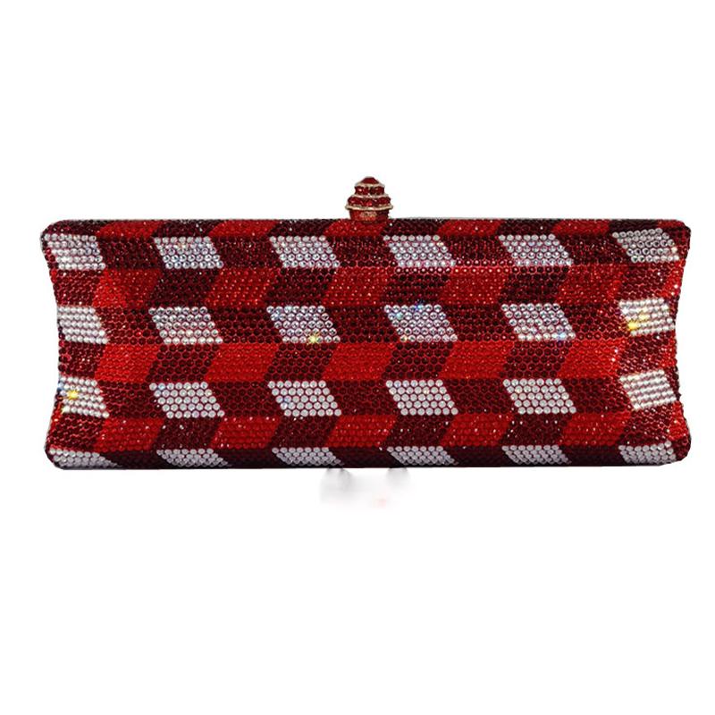 Women Crystal Evening Clutches Purse WHTUOHENG Diamond Handbags For Ladies Prom Party Rhinestone Purses Female Dinner Bags 25cmX10cmX6cm
Women Crystal Evening Clutches Purse WHTUOHENG Diamond Handbags For Ladies Prom Party Rhinestone Purses Female Dinner Bags 25cmX10cmX6cm