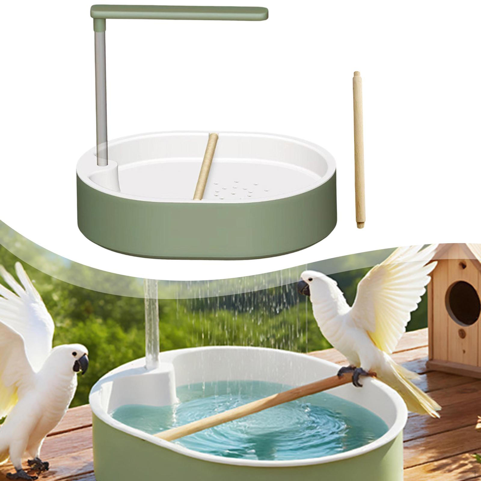 Automatic Bath for Parrots, Lightweight, with USB Pump, Ideal Parakeets And Medium-sized зелений
Automatic Bath for Parrots, Lightweight, with USB Pump, Ideal Parakeets And Medium-sized зелений