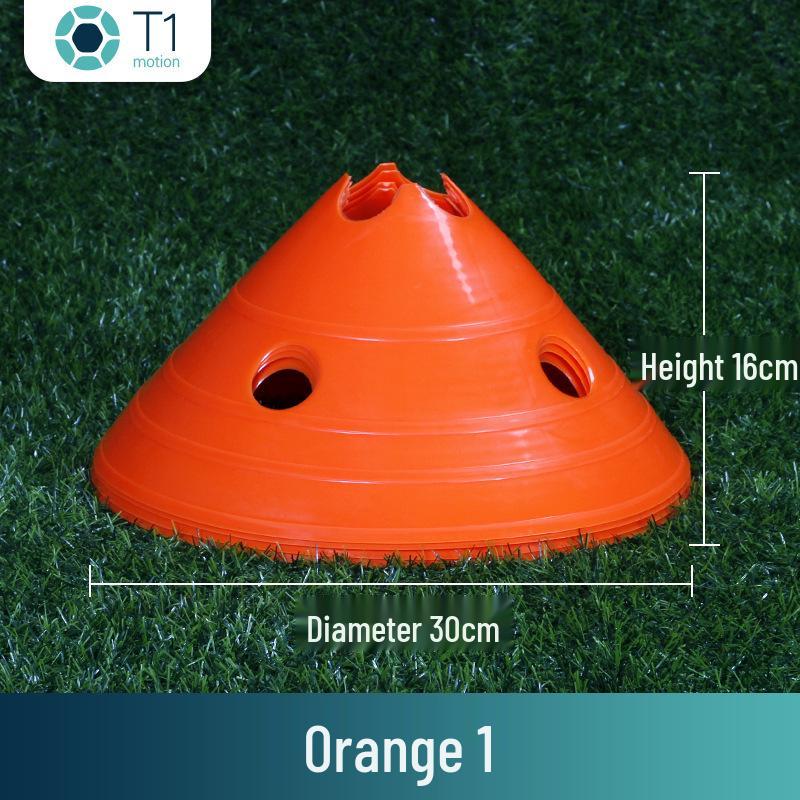 Football Training Disc with Enlarged Logo and Cone Holes - Small Hurdle Marker 30x16cm оранжевый
Football Training Disc with Enlarged Logo and Cone Holes - Small Hurdle Marker 30x16cm оранжевый