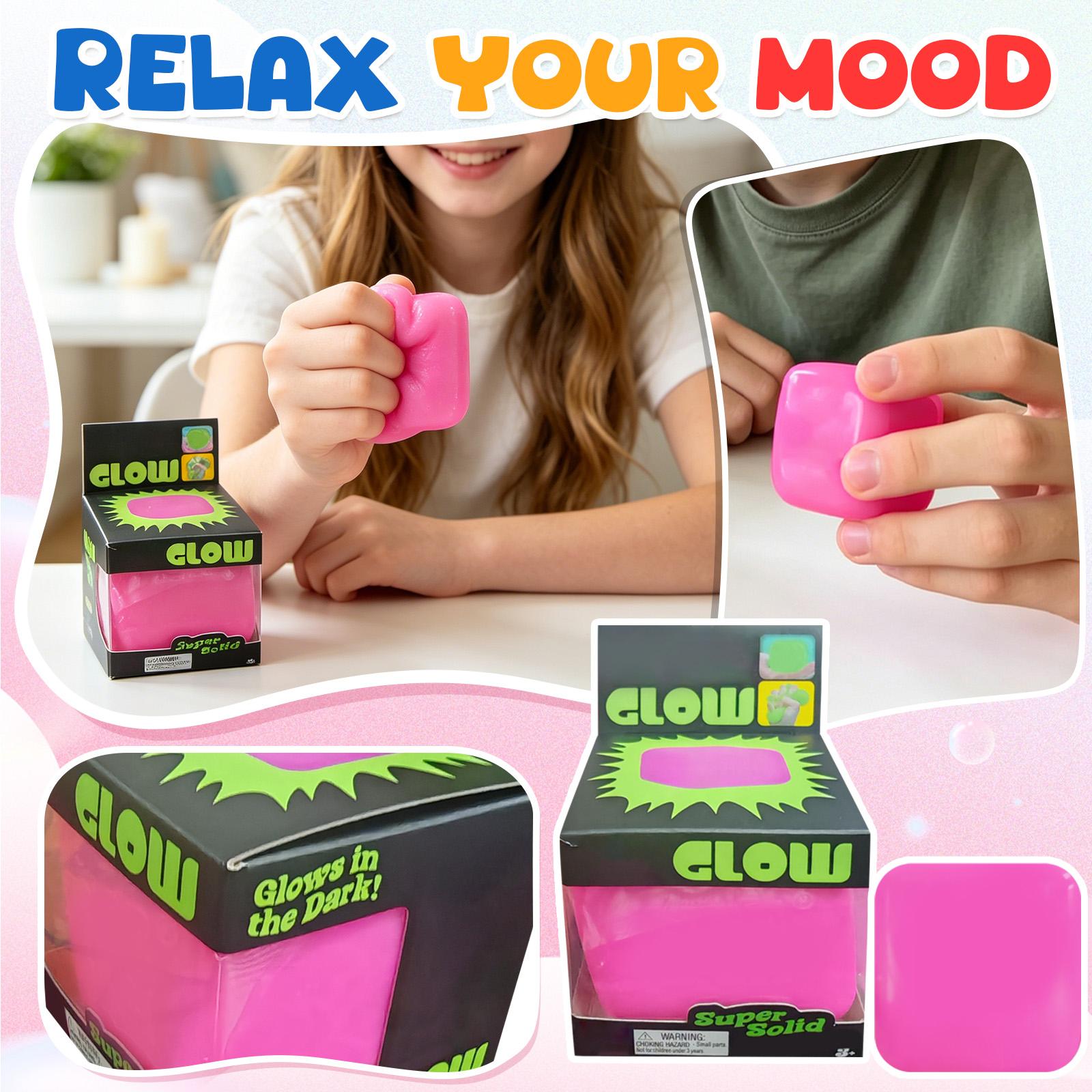Sensory Cube Super Solid Squeeze Toy for Stress Relief and Tactile Stimulation with Glow Feature for Home Office School Use One Size белый
Sensory Cube Super Solid Squeeze Toy for Stress Relief and Tactile Stimulation with Glow Feature for Home Office School Use One Size белый