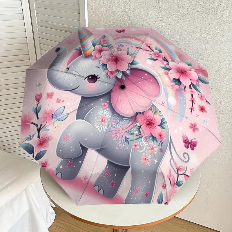 1pc Unicorn Elephant Flowers Rainbow Umbrella with Plastic Handle,Suitable for All Seasons Home Travel Outdoor UmbrellaDD376
1pc Unicorn Elephant Flowers Rainbow Umbrella with Plastic Handle,Suitable for All Seasons Home Travel Outdoor UmbrellaDD376